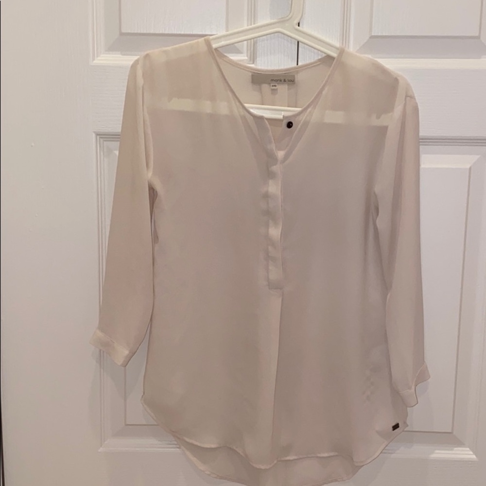 Monk&Lou light cream/beige blouse